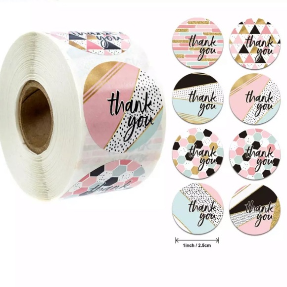 📦3/$20 mix + match📦 10 POLY MAILERS thank you dots - 10”x13” + FREE stickers - Picture 8 of 8